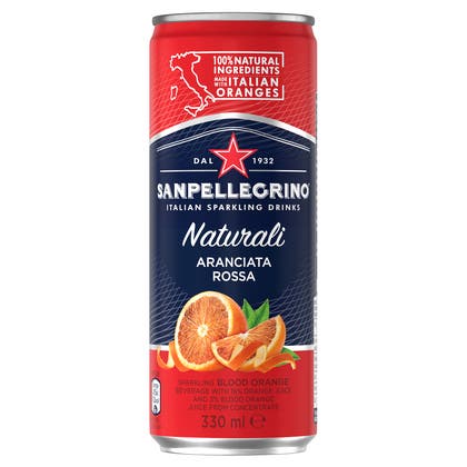 San Pellegrino Aranciata Rossa 33 cl inkl. pant