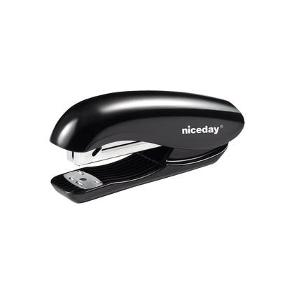 Häftapparat Niceday halvstapel svart