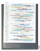 Plastfodral 3L självhäftande A4 25 st/fp