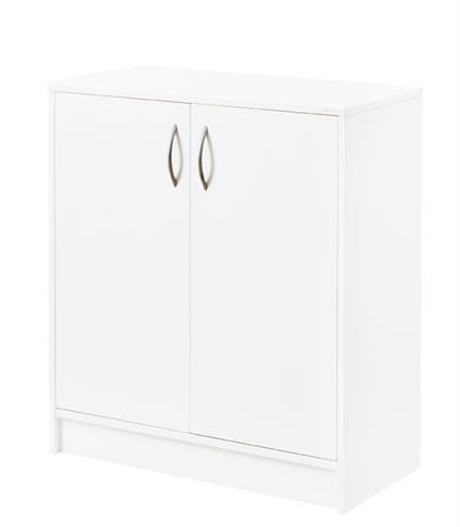 Förvaringsskåp Vit Slagdörr Lanab