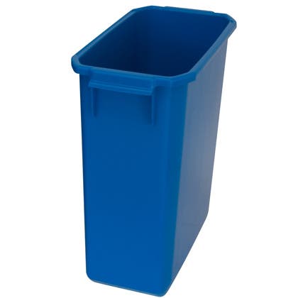 Soptunna Patricia 60 liter blå