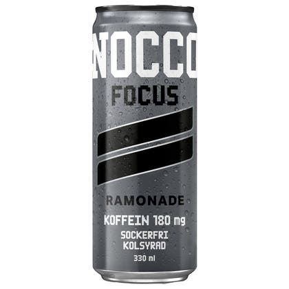 Energidryck Nocco Focus Ramonade 33 cl inkl. pant