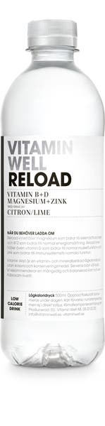 Dryck Vitamin Well Reload 50 cl PET inkl pant