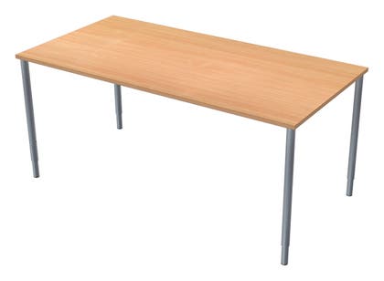 Skrivbord rektangulär 160 Lanab