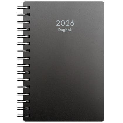 Kalender Dagbok 2026 svart