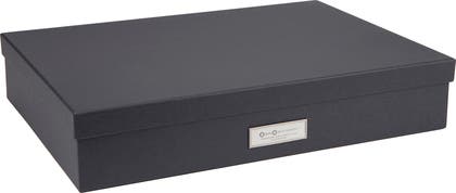 Förvaringsbox / Brevbox Bigso Sverker A3 grå