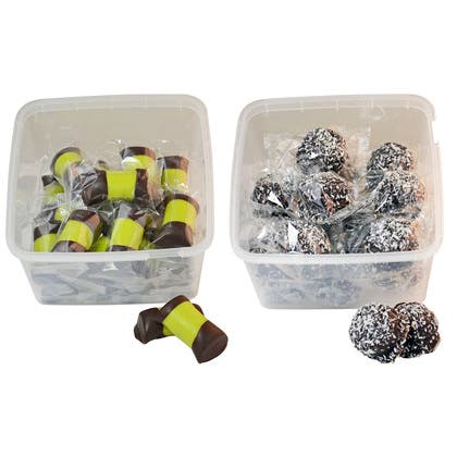 Punchrullar/chokladbollar singelpackade